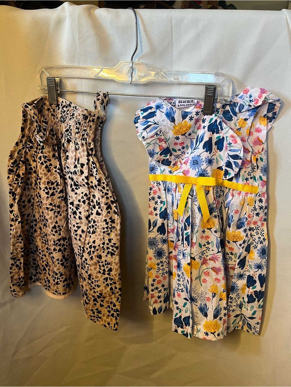 Gorgeous Baby Girl Dresses Bundle of 2 Size 2T & 3T Sincerely Jules Blueberi